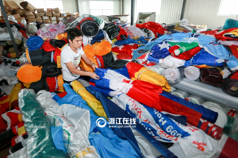 Euro 2016 gives a boost to 'Made in Zhejiang' products