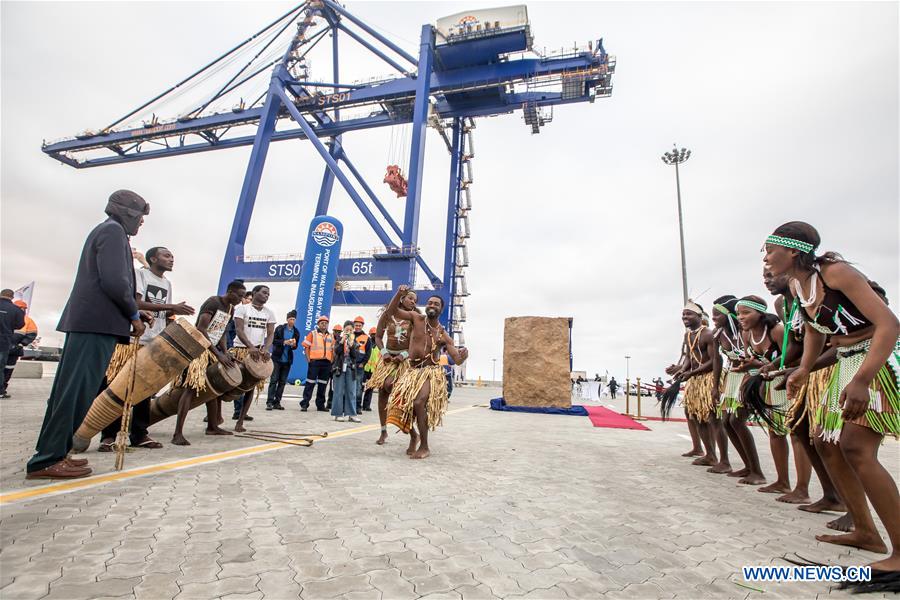 Chinese-built Walvis Bay container terminal in Namibia inaugurated