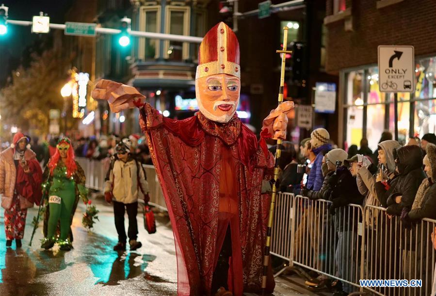 Annual Halloween Parade held in Chicago, U.S.