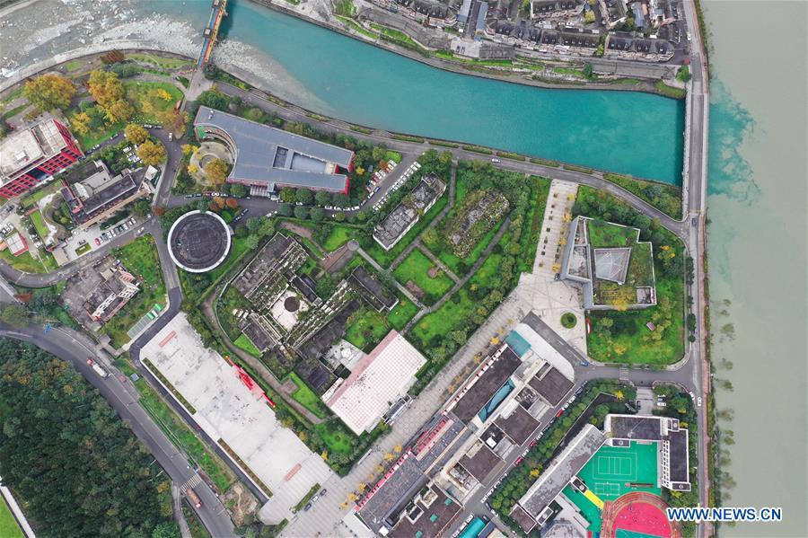 China's Yingxiu Town reconstructed from quake ruins