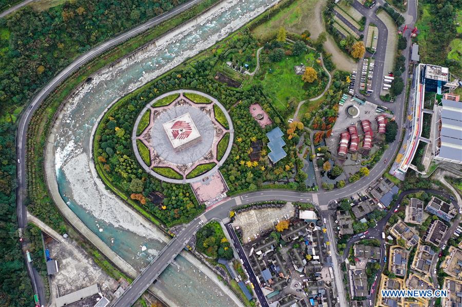 China's Yingxiu Town reconstructed from quake ruins