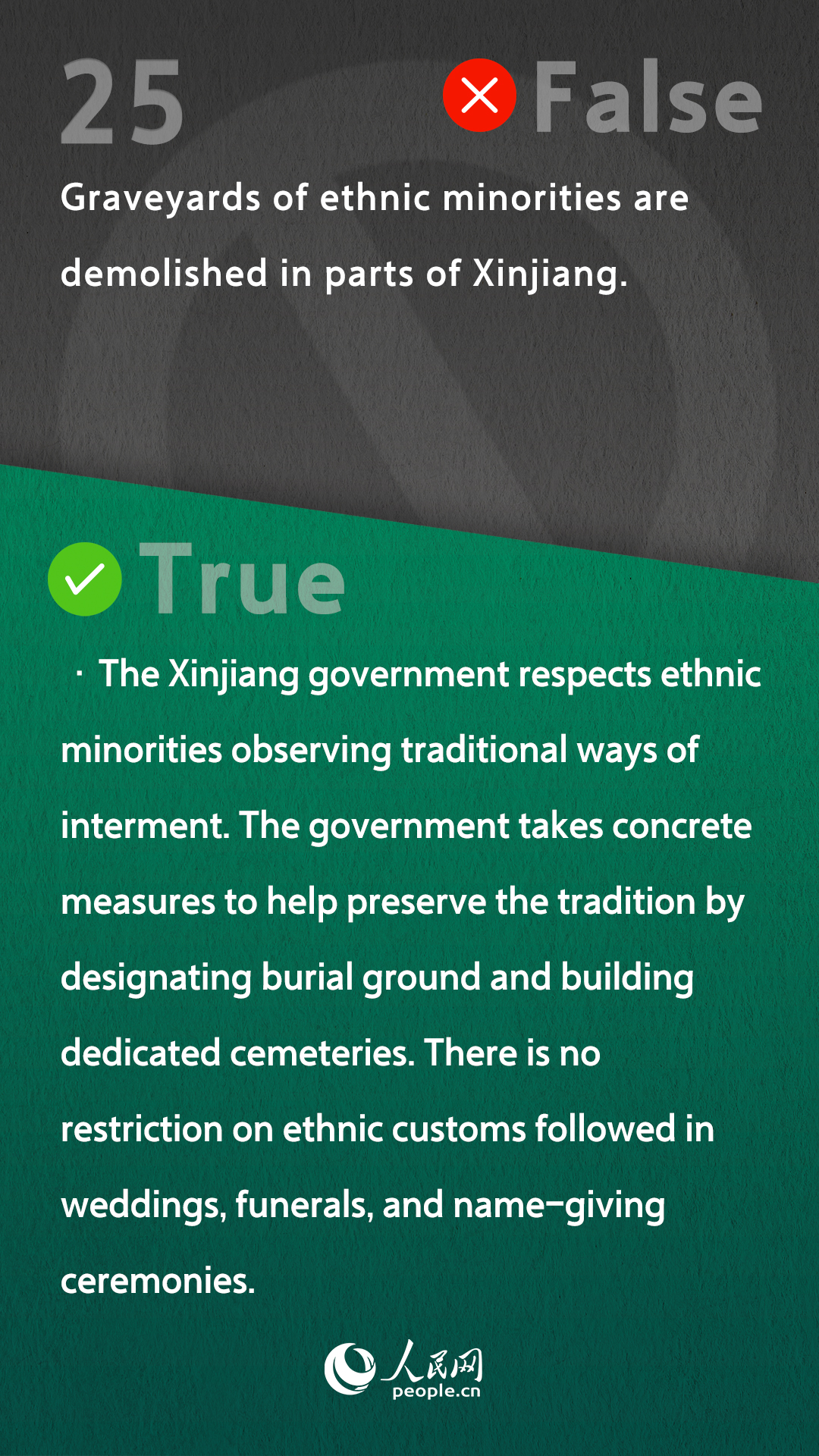 Reality Check of Falsehoods on China-related Human Rights Matters