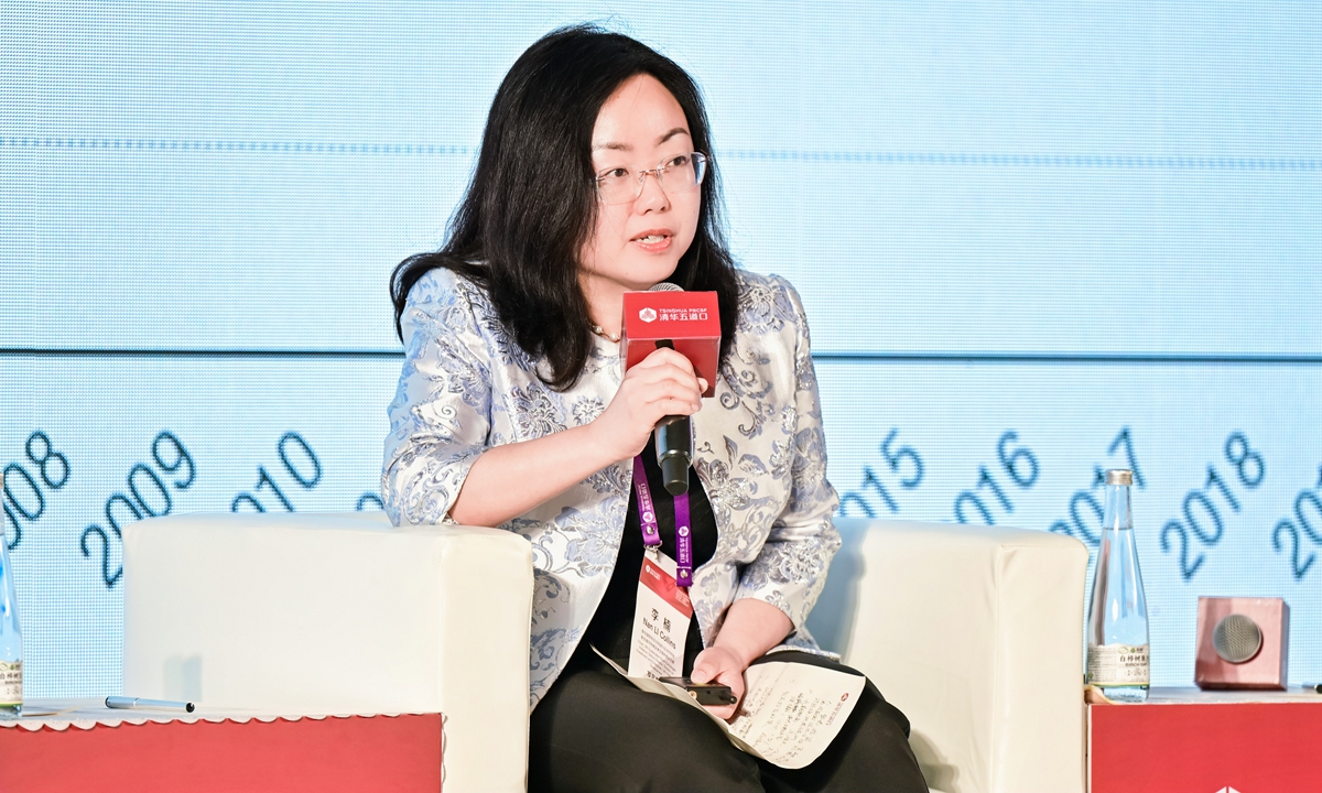 Nan Li Collins Photo: Courtesay of the Tsinghua PBCSF