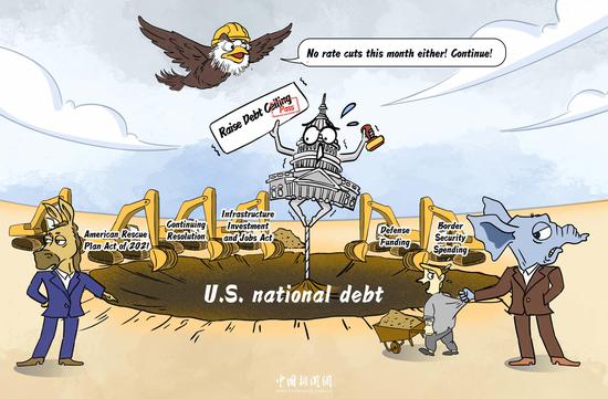 Comicomment丨Why does the U.S. national debt keep getting bigger？